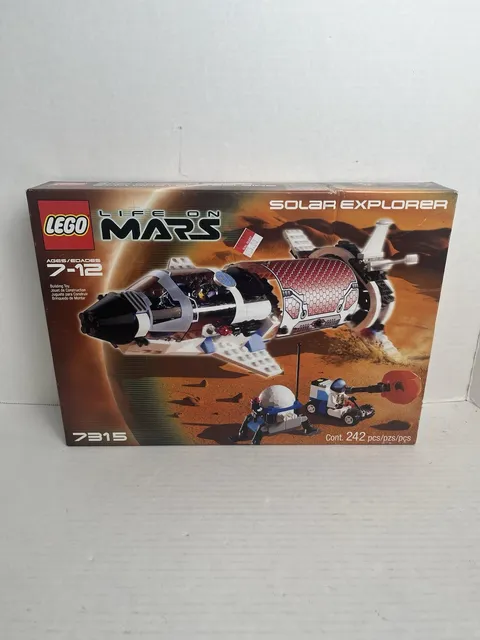 LEGO Life On Mars 7315 Solar Explorer - Retired Vintage - New Sealed Dented Box