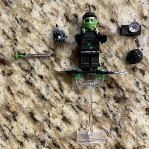 Lego Marvel Spider Man 3 Harry Osborn Green Goblin Custom Minifigure MCU