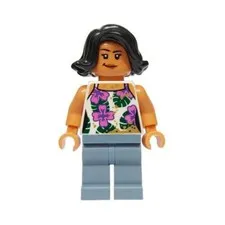 LEGO Jurassic World Sammy with Dirt Stains Minifigure from 76963