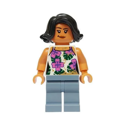 LEGO Jurassic World Sammy with Dirt Stains Minifigure from 76963