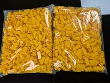 Lego Lot  x700 New Bright Light Orange Brick 1 x 3  # 3622