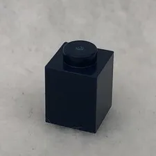 LEGO 3005 Dark Blue Brick 1 x 1 (x1)