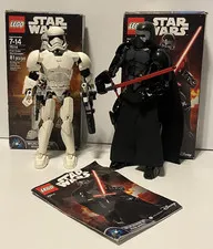 LEGO STAR WARS Buildable Figs: First Order Stormtrooper (75114) Kylo Ren (75117)