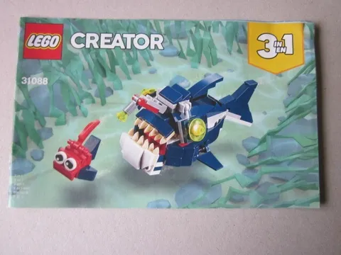 LEGO Creator Building Instructions Instruction 3188, (3 in1)