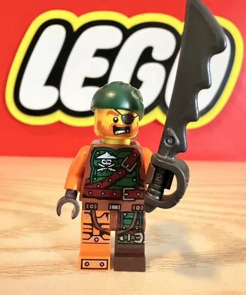 Lego Ninjago Bucko Minifigure With Accessory