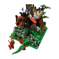 LEGO 6082 Fire Breathing Fortress Castle Dragon Masters 1993 Vintage Manual Auth
