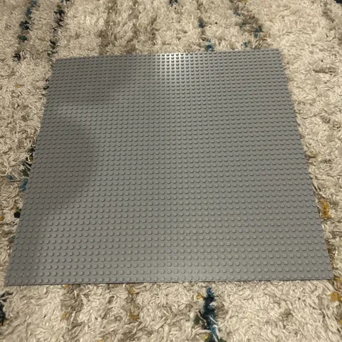 Lego Building Square Board Base Plate Size X-large 15"x15" Gray 48x48 Dots
