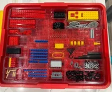 LEGO Dacta Building Kit #9615 Educational Missing Pieces W/ Storage Box