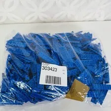 LEGO 2x8 Blue Plate 303423 Brick 3034 Lot Approximately 2lbs