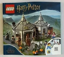 LEGO Hagrid's Hut Buckbeak's Rescue 75947 Harry Potter Illustrated Manual