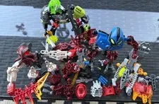 LEGO Bionicle Figures Lot Vintage  , incomplete