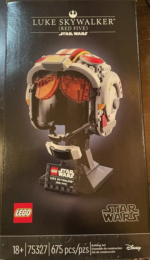 LEGO Star Wars: Luke Skywalker (Red Five) Helmet (75327) 100% Complete
