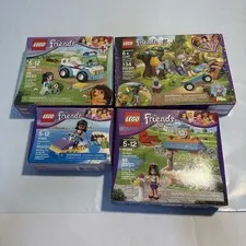 Lego Friends Collection - Lego 41086, 41000, 41363, and 41098 Brand New Sealed