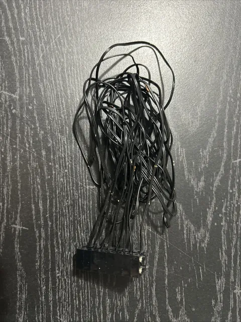 *Lot of4* Lego 5306bc164 Electric Wire w/ Brick 2x2x⅔ 164L (51 inches or 130cm)