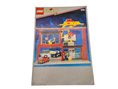 Lego® TRAIN Railway 4555 Instructions Cargo Station