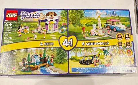 LEGO Friends Gift Set 66710 4-in-1 Set 587 pcs w/ 8 Mini-Dolls