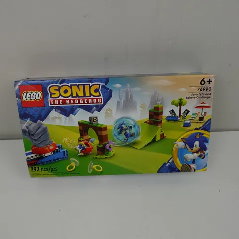 LEGO Sonic Sonic's Speed Sphere Challenge 76990 292pcs 6+ Building Set Box Wear