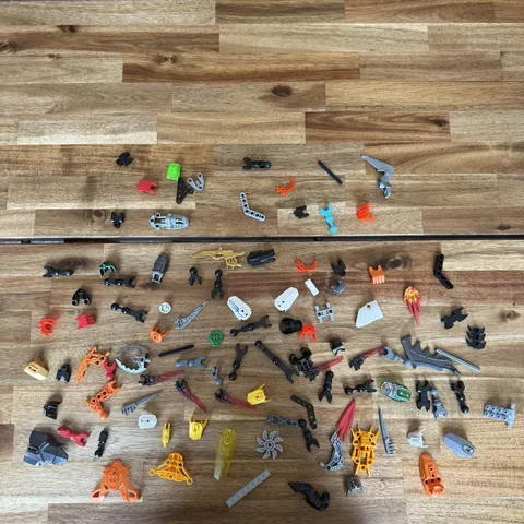 LEGO BIONICLE Hero Factory Bulk Lot of 100 Parts & Pieces - SEE PICTURES AS IS!