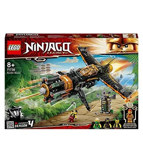 LEGO Ninjago Legacy Boulder Blaster 71736 Toy Block Ninja Aircraft