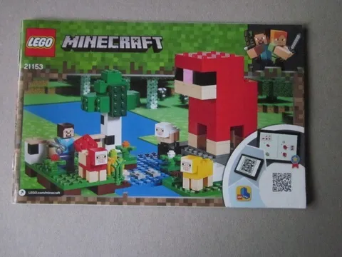 Lego Minecraft Building Instructions Instruction 21153
