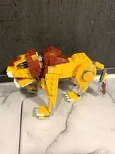 LEGO Creator 3in1 31112 Wild Lion Set 224pcs Complete No Box