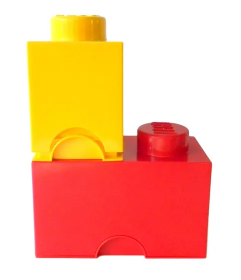 LEGO Storage Bricks Toy Box Red and Yellow