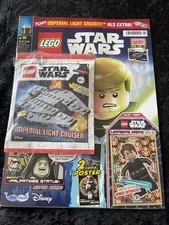 German Lego Star Wars Magazine #90 w/ Imperial Light Cruiser Set
