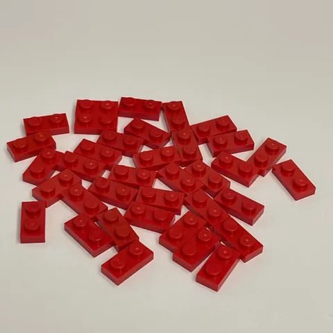 Lego 3023 Red Replacement Parts Pieces Lot of 36
