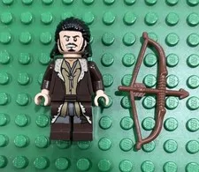 Genuine LEGO Minifigure Bard the Bowman LOR084 Lord of the Rings From Set 79013