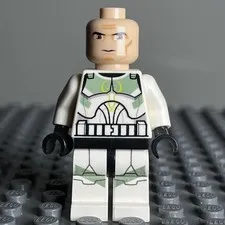 Lego Clone Trooper Minifigure Horn Company 7913 sw0298 Star Wars CMF Lot Rare 1P