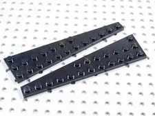 LEGO Lot of 2 Black 12x3 Wing Plates BH