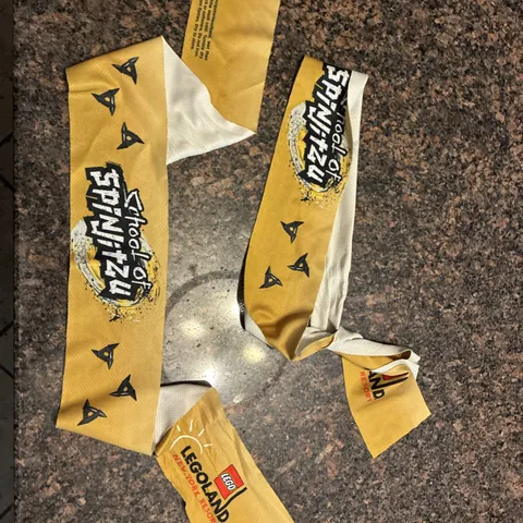 Legoland New York Ninjago School Spinjitzu Ninja Headband 2026 Gold Passholder