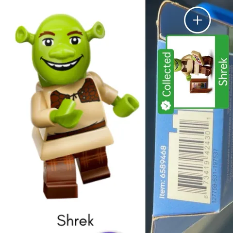 LEGO CMF Minifigure Shrek Series 71053 MiniFig IN HAND SHIPS TODAY