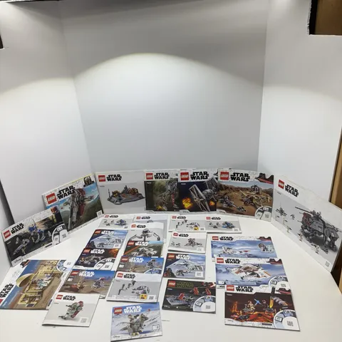 27 LEGO Starwars Instruction Manual Lot Mixed Sets MANUALS ONLY