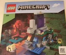 LEGO Minecraft 21172 Instructions Only No Bricks