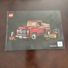 LEGO® Icons 10290 Pickup Truck Red Holiday Truck Instruction Manual Only