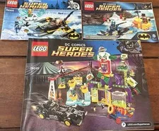LEGO DC Superheroes Instruction Manual Batch