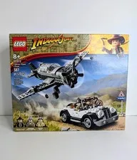 LEGO Indiana Jones 77012 Fighter Plane Chase – NEW – Retired