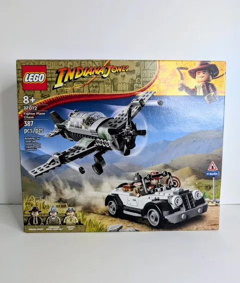 LEGO Indiana Jones 77012 Fighter Plane Chase – NEW – Retired