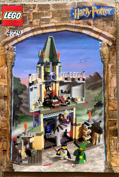 LEGO Harry Potter: Dumbledore's Office (4729) With box and manual. Pre-owned