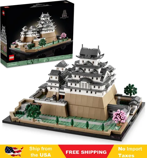 LEGO Architecture Landmarks Collection: Himeji Castle 21060 Building Set, 