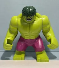 LEGO Hulk with Dark Green Hair Marvel Super Heroes Minifigure 2011