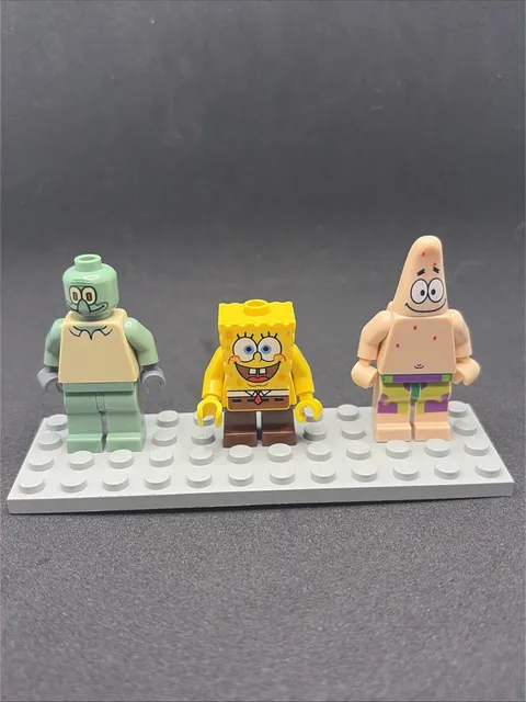 LEGO SpongeBob SquarePants Patrick Star & Squidward Minifigures Krusty Krab Set