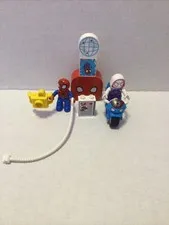 LEGO Duplo Spiderman w/ Motorcycle, Ghost Spider, & Accessories