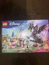 LEGO Disney Princess Castle & Dragoni Set - Pink, Purple, Blue, White
