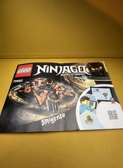 LEGO NINJAGO Cole Spinjitzu Minifigure & Spinner Set 70662 Polybag