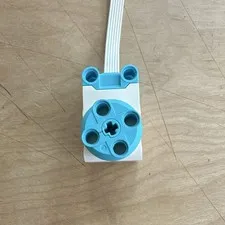 LEGO Small Motor White Blue Electronic - LEGO SPIKE PARTS 