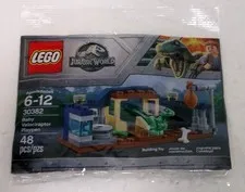 2018 LEGO Jurassic World 30382 Baby Velociraptor Playpen Polybag Set New Sealed