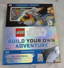 Disney - Lego - Star Wars Build Your Own Adventure Book & Kit New Open Box