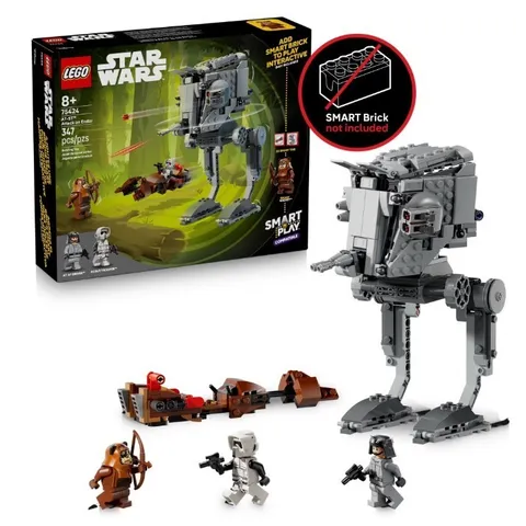 LEGO Star Wars AT-ST Attack on Endor Toy Building Set 75424, Ages 8+, New